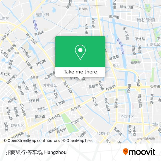 招商银行-停车场 map