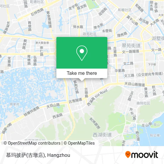 慕玛披萨(古墩店) map