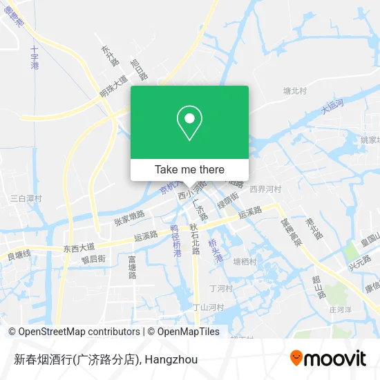 新春烟酒行(广济路分店) map