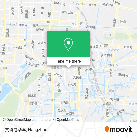 艾玛电动车 map