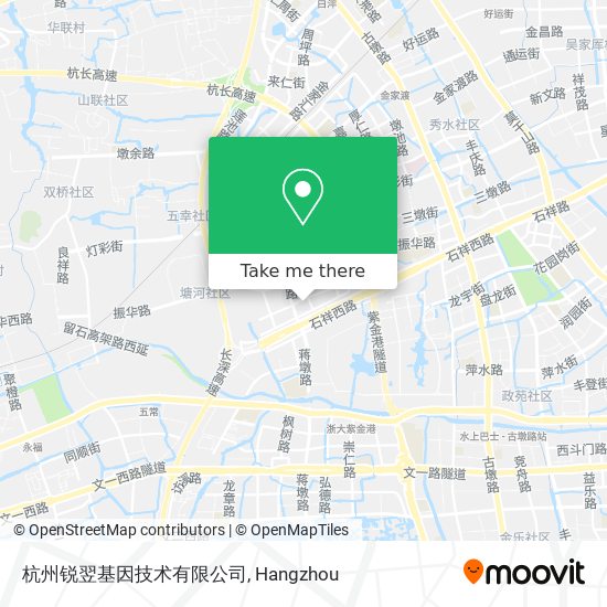 杭州锐翌基因技术有限公司 map