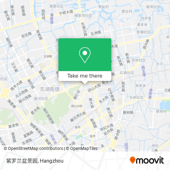 紫罗兰盆景园 map