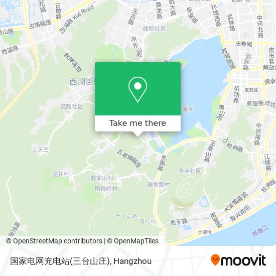 国家电网充电站(三台山庄) map