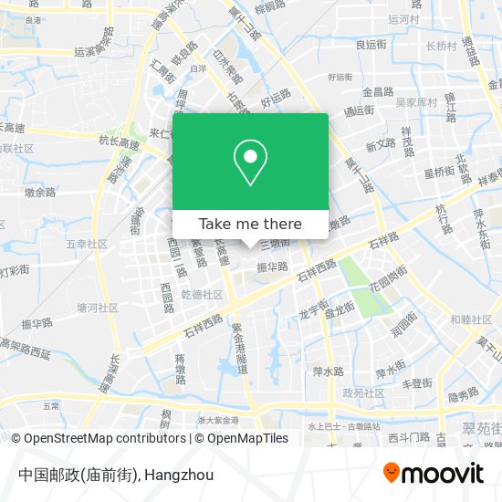 中国邮政(庙前街) map