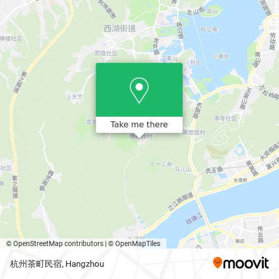 杭州茶町民宿 map