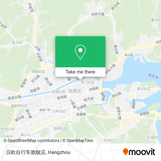 贝欧自行车旗舰店 map