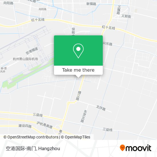 空港国际-南门 map