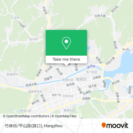 竹林街/平山路(路口) map