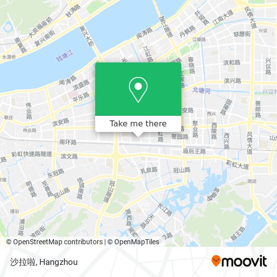沙拉啦 map