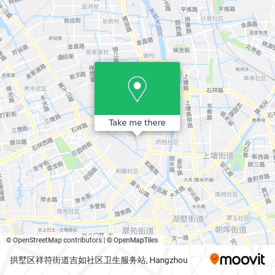 拱墅区祥符街道吉如社区卫生服务站 map