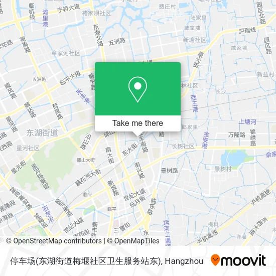 停车场(东湖街道梅堰社区卫生服务站东) map
