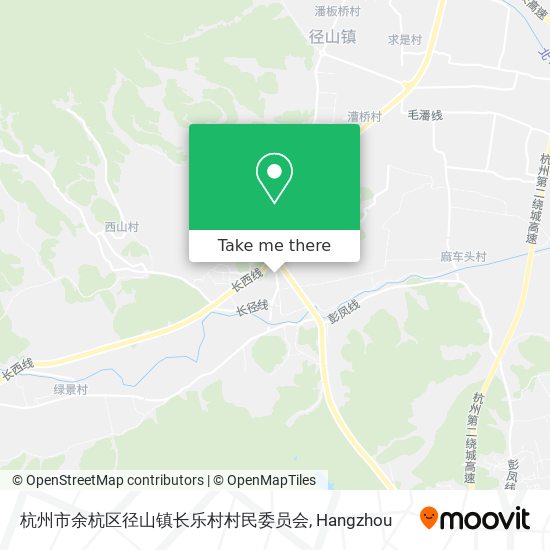 杭州市余杭区径山镇长乐村村民委员会 map