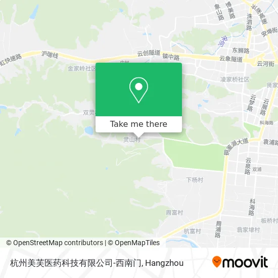 杭州美芙医药科技有限公司-西南门 map