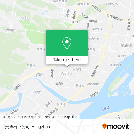 美博椅业公司 map