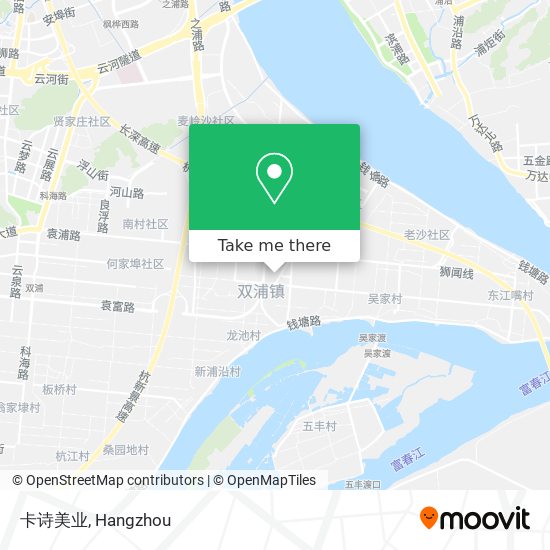 卡诗美业 map