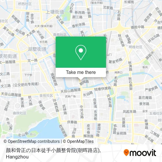 颜和骨正の日本徒手小颜整骨院(朝晖路店) map