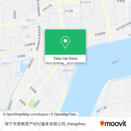 海宁市星辉房产经纪服务有限公司 map