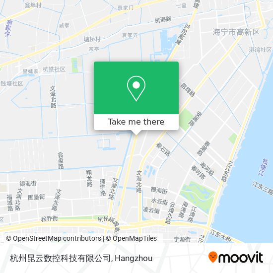 杭州昆云数控科技有限公司 map