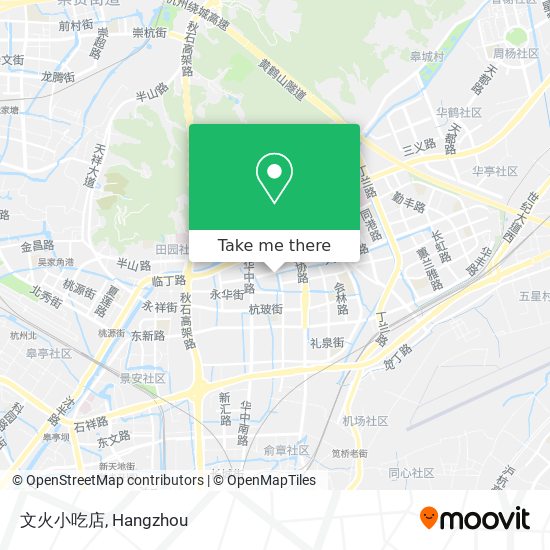 文火小吃店 map