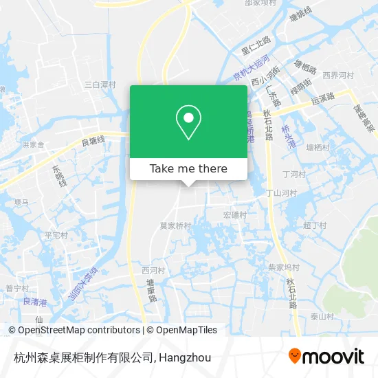 杭州森桌展柜制作有限公司 map