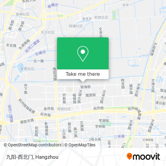 九阳-西北门 map