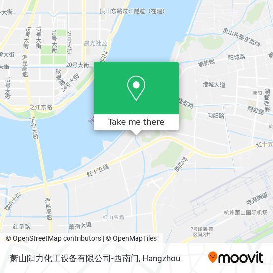 萧山阳力化工设备有限公司-西南门 map
