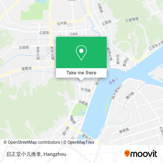 启正堂小儿推拿 map