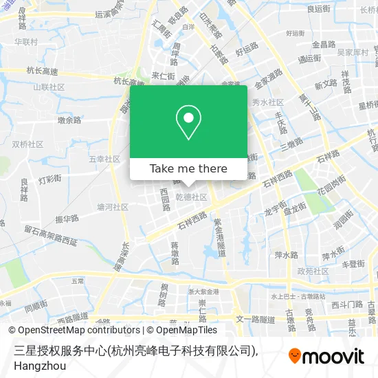三星授权服务中心(杭州亮峰电子科技有限公司) map