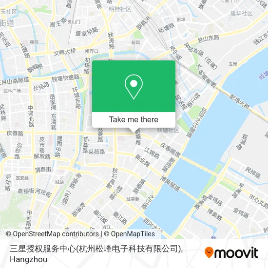 三星授权服务中心(杭州松峰电子科技有限公司) map