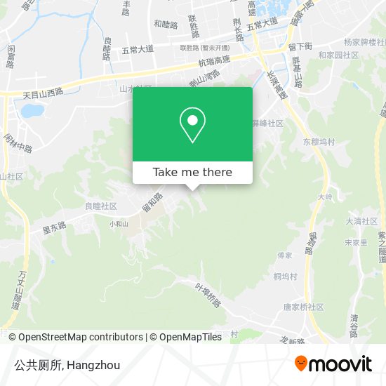 公共厕所 map