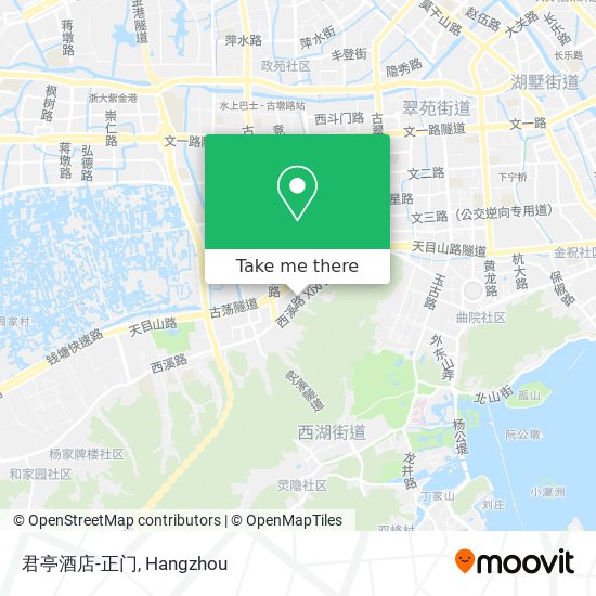君亭酒店-正门 map