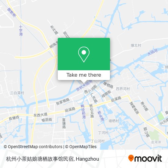 杭州小茶姑娘塘栖故事馆民宿 map