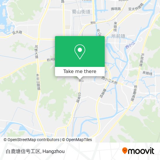 白鹿塘信号工区 map