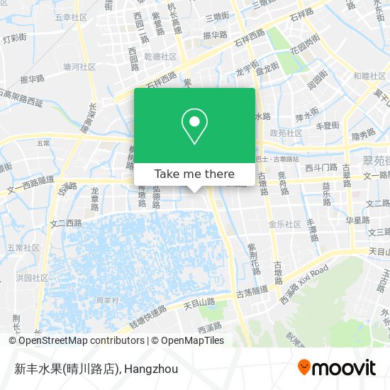 新丰水果(晴川路店) map