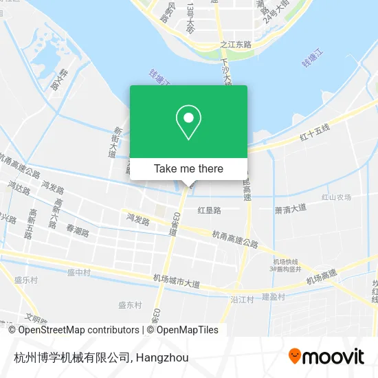 杭州博学机械有限公司 map