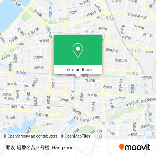 顺发·堤香名苑-1号楼 map