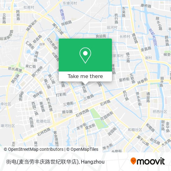 街电(麦当劳丰庆路世纪联华店) map