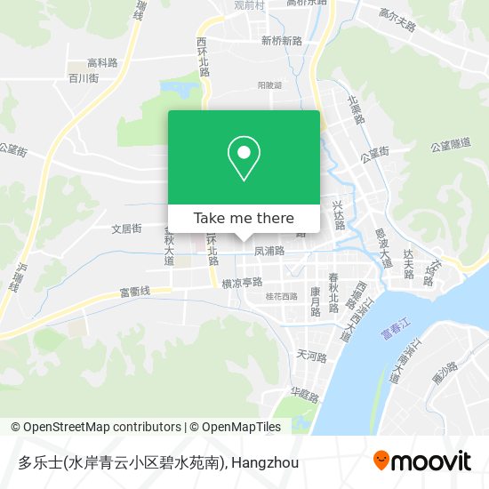 多乐士(水岸青云小区碧水苑南) map