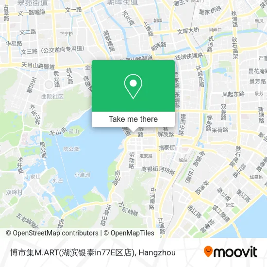 博市集M.ART(湖滨银泰in77E区店) map