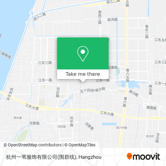 杭州一苇服饰有限公司(围群线) map