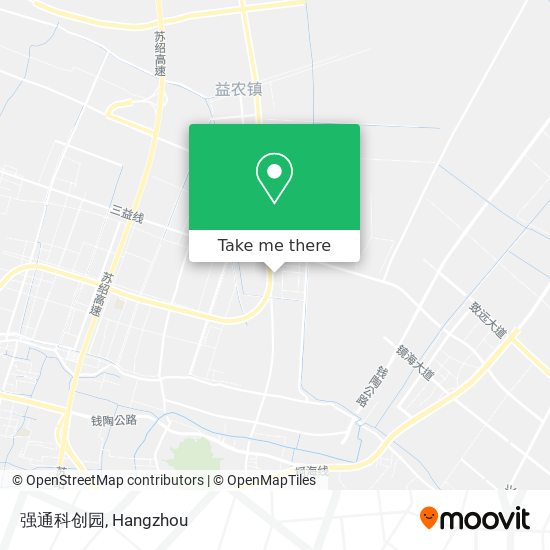 强通科创园 map