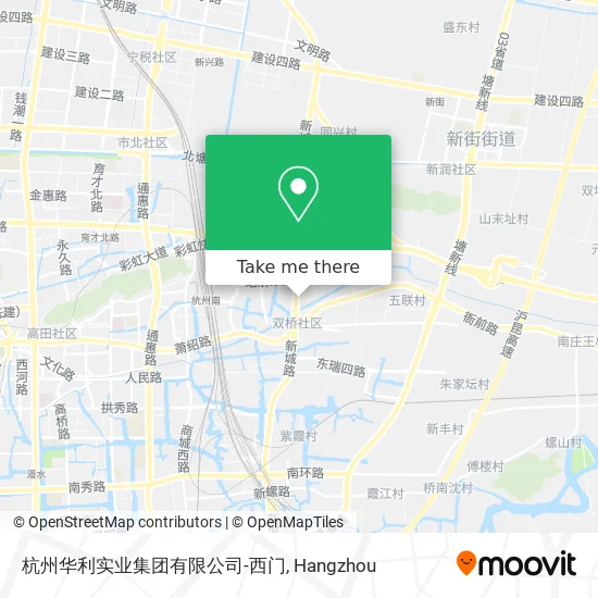 杭州华利实业集团有限公司-西门 map