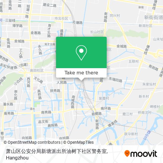 萧山区公安分局新塘派出所油树下社区警务室 map