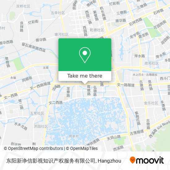 东阳新诤信影视知识产权服务有限公司 map