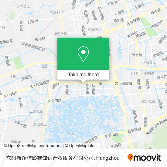 东阳新诤信影视知识产权服务有限公司 map
