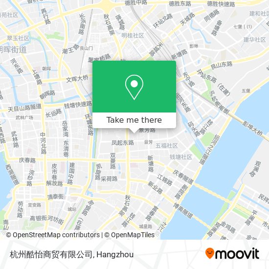 杭州酷怡商贸有限公司 map