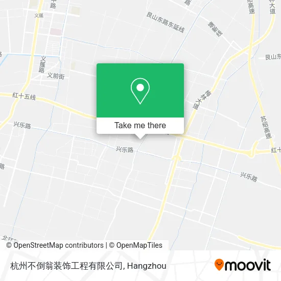 杭州不倒翁装饰工程有限公司 map