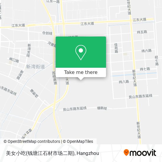 美女小吃(钱塘江石材市场二期) map