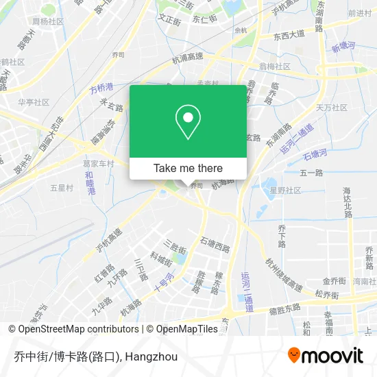 乔中街/博卡路(路口) map