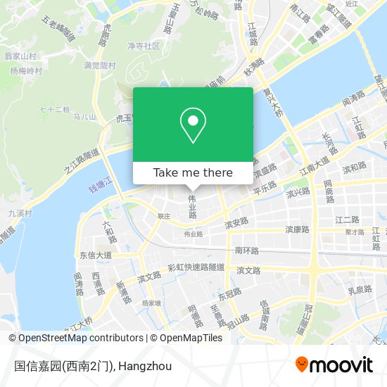 国信嘉园(西南2门) map